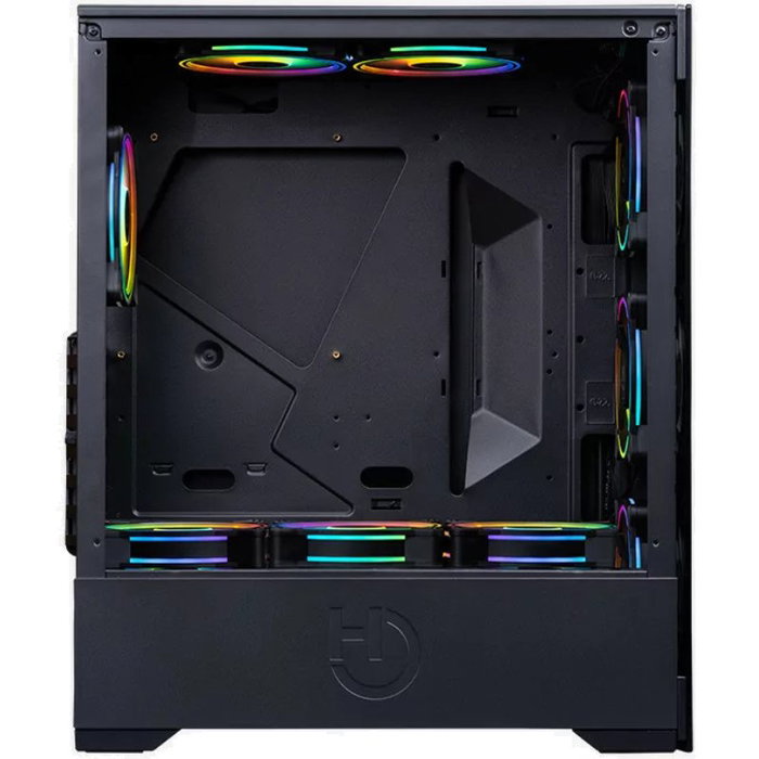 Hiditec Z20 AURA Caja Gaming Semitorre Negra